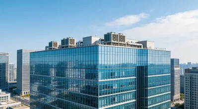Commercial building heat pump solution